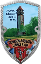 Tichánkova rozhledna - Lomnice n. Pop. - hora Tábor Tichánkova rozhledna - Lomnice n. Pop. - hora Tábor
